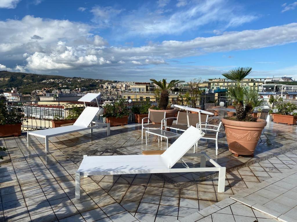 Terrazza Morghen Panoramic Rooftop Nápoles Exterior foto
